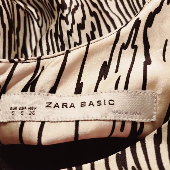 Zara Silk Classy Sleeveless Dress S - Picture 4 of 5